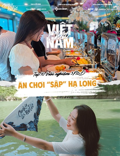 Trải nghiệm 3N2Đ ăn chơi “sập” Hạ Long của Top 10 Checkin-holic 3