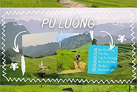 Mùa lúa chín nhất định phải đến Pù Luông, Thanh Hóa để ngắm cánh đồng vàng ươm tận chân trời