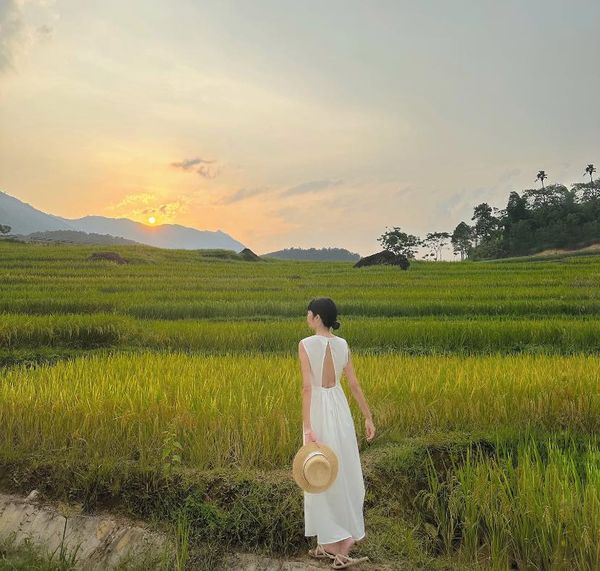 Pù Luông là cái tên không thể bỏ qua ngắm đồng lúa chín vàng 