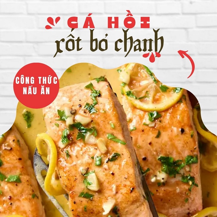 Công thức cá hồi xốt bơ chanh hứa hẹn thay đổi cách bạn chế biến cá hồi mãi mãi