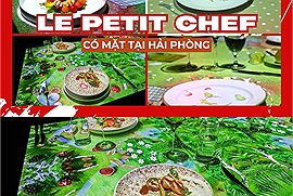 Đầu bếp nhỏ nhất thế giới Le Petit Chef đã tới Hải Phòng