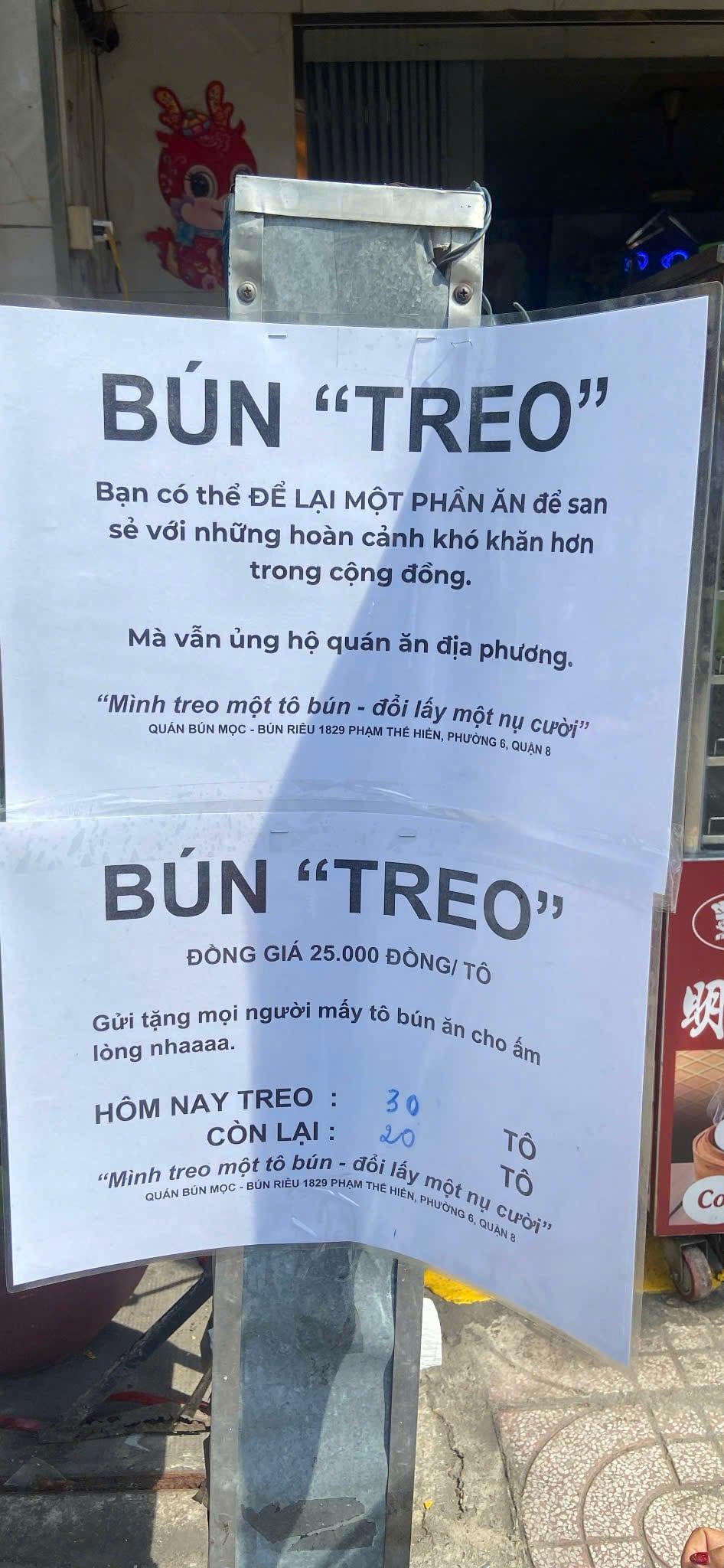 bún treo quận 8