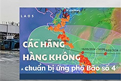 Hàng không chuẩn bị ứng phó bão số 4 trong mọi tình huống