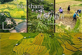 Ruộng bậc thang Kon Tu Rằng, địa điểm thưởng ngoạn mới ở Măng Đen