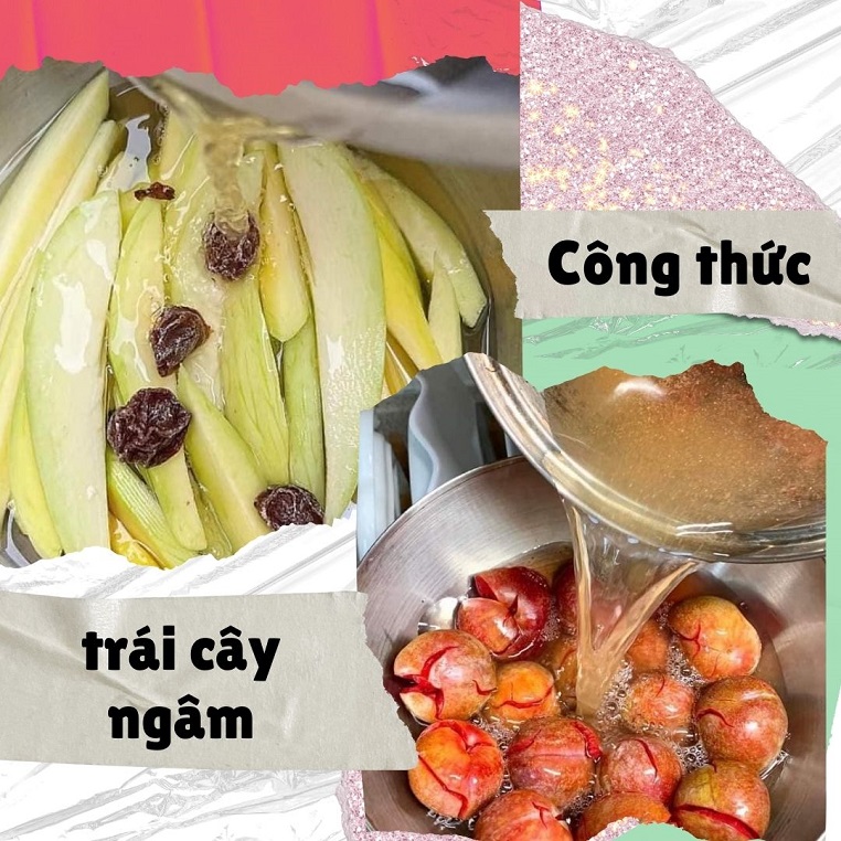 5 công thức làm trái cây ngâm xí muội giòn, ngon từ khi nhìn tới lúc ăn