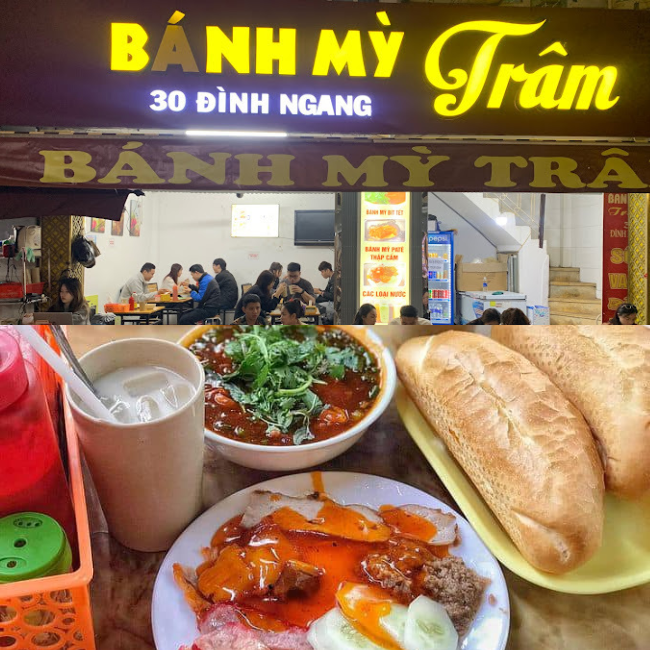 Những quán bánh mỳ sốt vang ngon nổi tiếng ở Hà Nội 