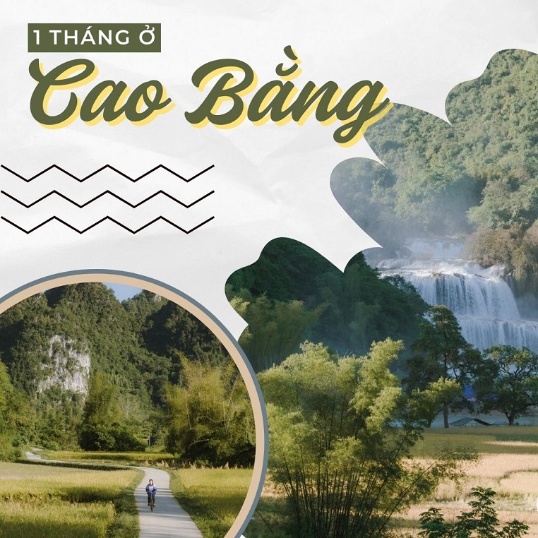 Cô gái review 1 tháng ở Cao Bằng khiến dân tình trầm trồ: "Có cánh đồng lúa bao quanh, có dòng sông xanh mát, có bầu trời sao rực rỡ..."