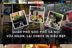 Mùa thu nhớ ghé đến quán phở vừa ngon, vừa có view phố cổ Hà Nội xinh đẹp này