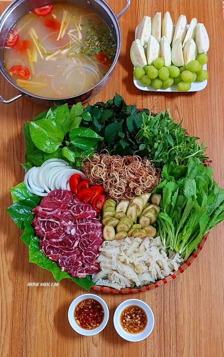 Cách làm món bò nhúng mẻ