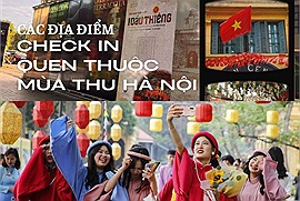 Những địa điểm check in quen thuộc mỗi mùa thu Hà Nội đến