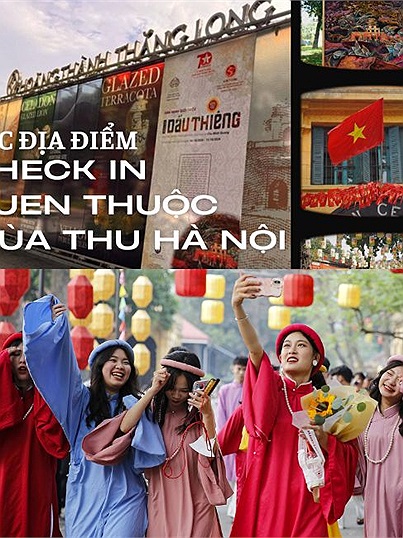 Những địa điểm check in quen thuộc mỗi mùa thu Hà Nội đến