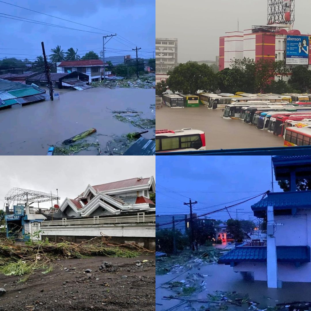 bão Trà Mi tàn phá Philippines