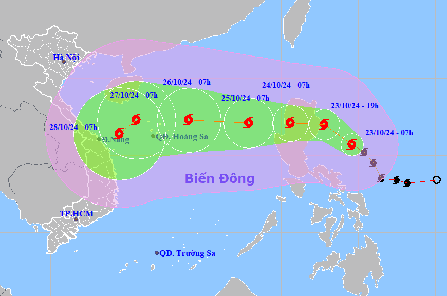 bão Trà Mi tàn phá Philippines