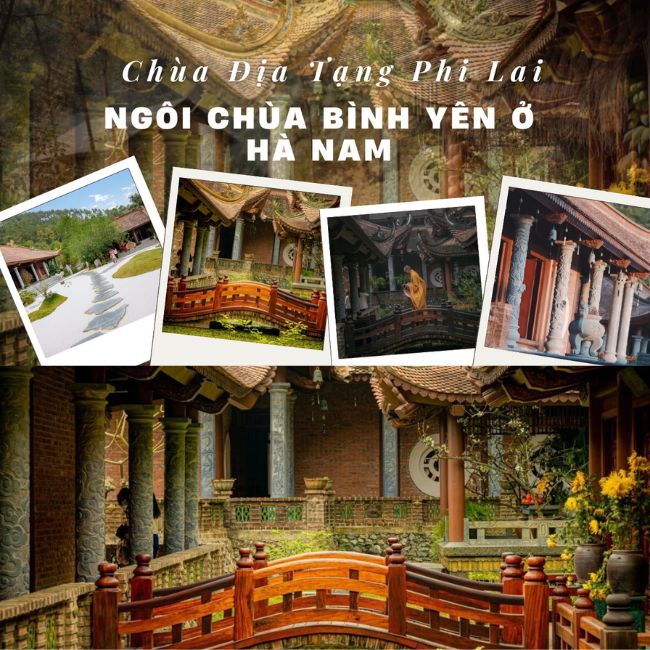 Đến chùa Địa Tạng Phi Lai tìm kiếm sự bình yên, thanh tịnh trong không gian xanh mướt