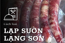 Cách làm lạp sườn Lạng Sơn: "Rán, nướng hoặc xào cùng chút cần tây cũng ngon"