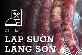 Cách làm lạp sườn Lạng Sơn: "Rán, nướng hoặc xào cùng chút cần tây cũng ngon"