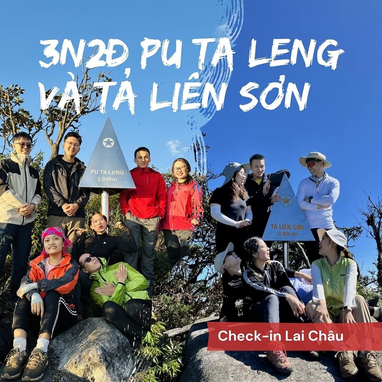 3N2Đ chinh phục hai đỉnh núi cao nhất Lai Châu - Pu Ta Leng và Tả Liên Sơn