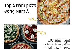 Top 4 tiệm pizza Đông Nam Á lọt danh sách 100 Nhà hàng Pizza Hàng đầu thế giới 2024