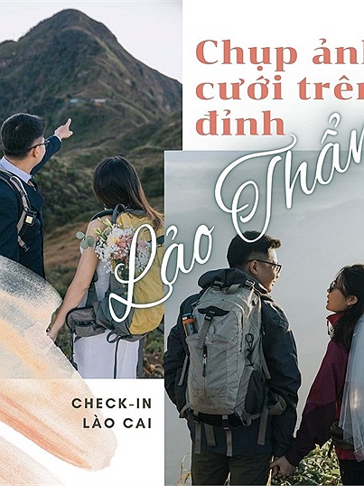 Cô gái đi chụp ảnh cưới trên đỉnh Lảo Thẩn sau hơn 2 năm trekking cùng người ấy ở "nóc nhà Y Tý"