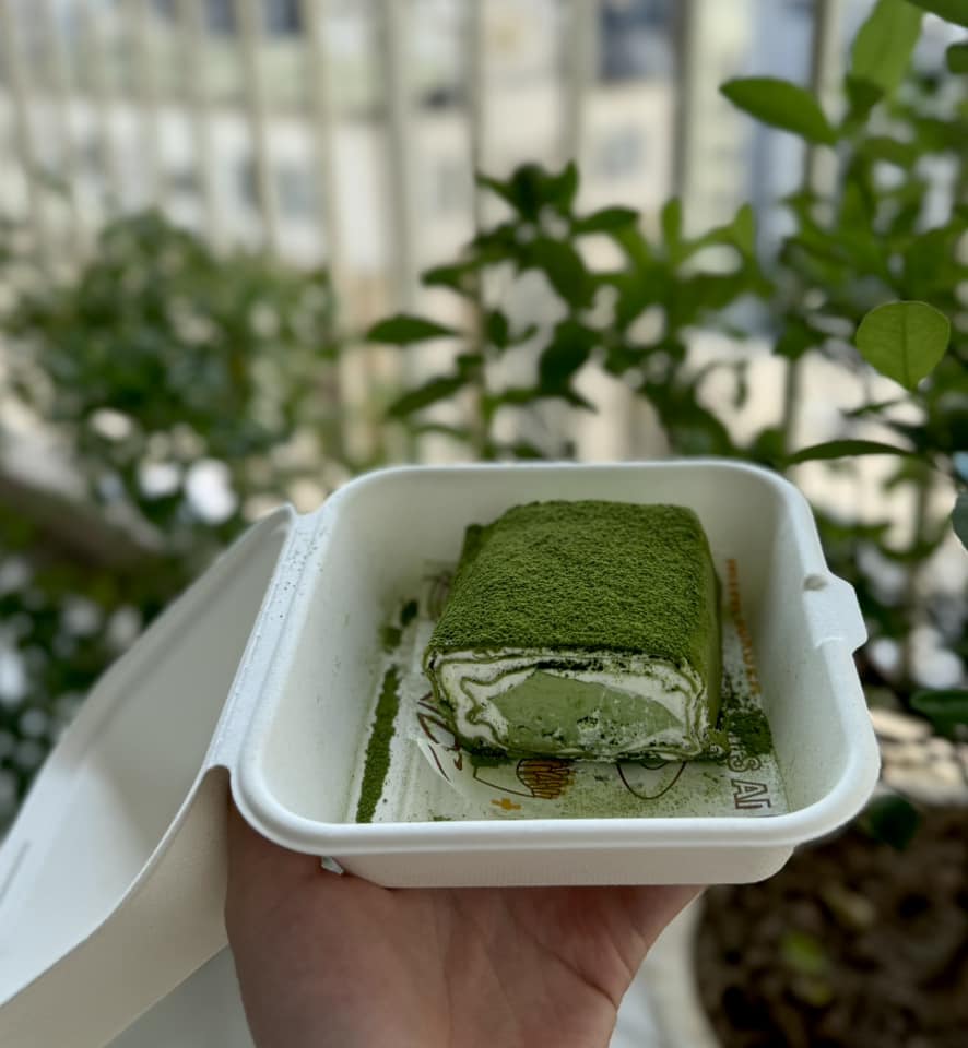 Bánh crepe mềm dẻo cuộn pudding