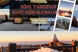 Fansipan có thể sẽ xuất hiện hiện tượng sương muối dày đặc trong mùa đông năm nay