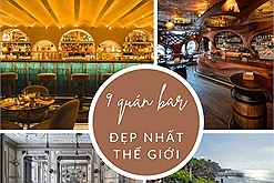 9 quán bar đẹp nhất thế giới: Những ly cocktail tuyệt hảo hòa quyện với nội thất tuyệt đẹp