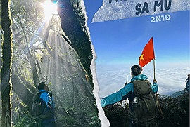 Phượt thủ chia sẻ lịch trình trekking đỉnh Sa Mu tự túc 2N1Đ: Ấn tượng nhất là rừng rêu quá đẹp