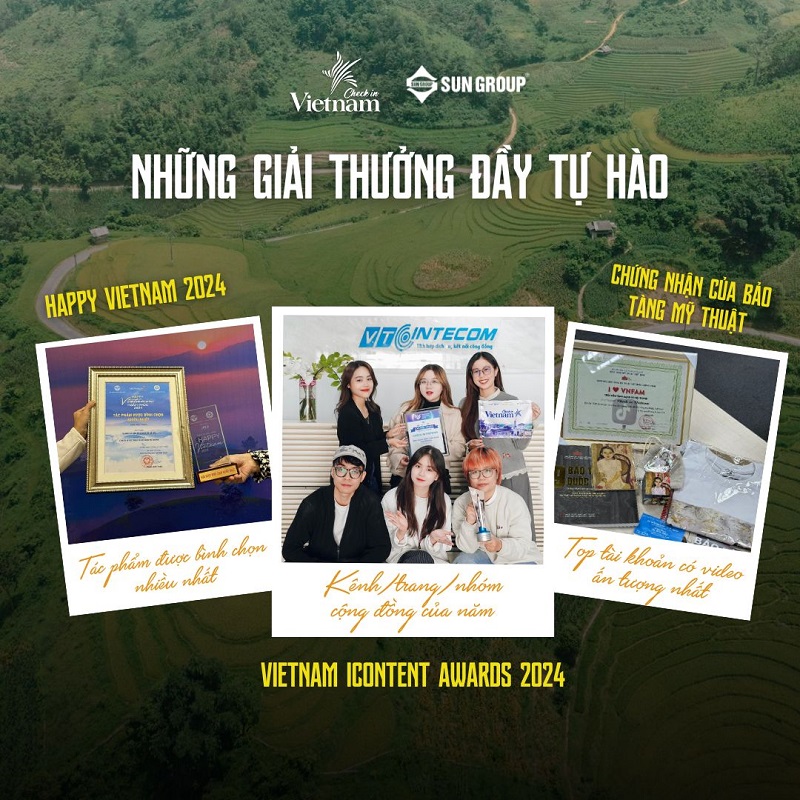 Những con số đầy tự hào Check in Vietnam đạt được