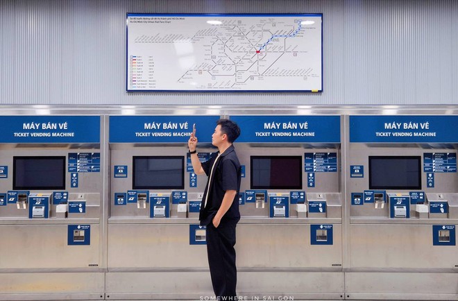 Những góc check in tại Metro Bến Thành - Suối Tiên