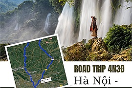 Hành trình road trip tự túc Hà Nội - Cao Bằng 4N3Đ của gia đình nhỏ