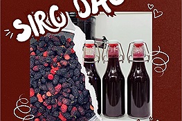 Làm siro dâu rằm thơm nức để chuẩn bị cho mùa hè "siêu nhanh, siêu sạch, siêu nhàn"