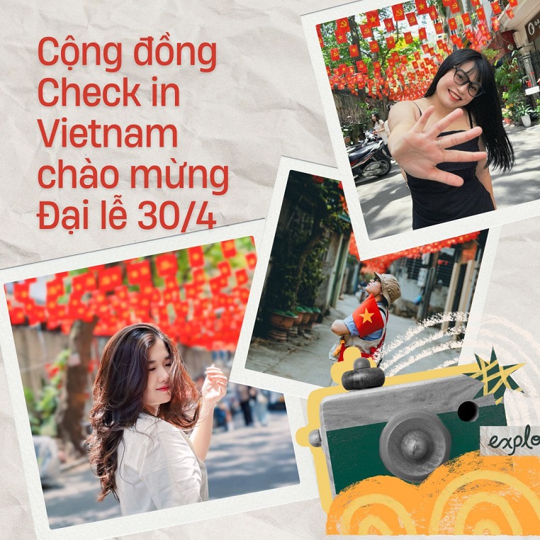 Cộng đồng Check in Vietnam chào mừng Đại lễ 50 năm Thống nhất đất nước sớm qua những loạt ảnh đầy tự hào