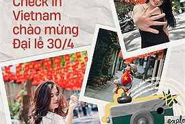 Cộng đồng Check in Vietnam chào mừng Đại lễ 50 năm Thống nhất đất nước sớm qua những loạt ảnh đầy tự hào