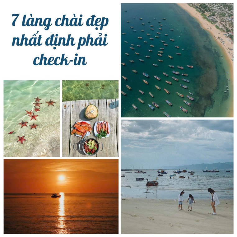 7 làng chài tuyệt đẹp mà bạn phải check-in một lần trong đời: Từ Bình Định đến Kiên Giang