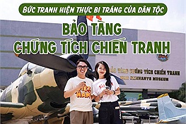 Những góc trưng bày đầy ám ảnh trong Bảo tàng Chứng tích Chiến tranh