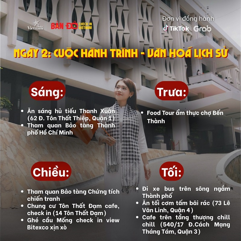 Gợi ý lịch trình check in Sài Gòn trong 3N2Đ