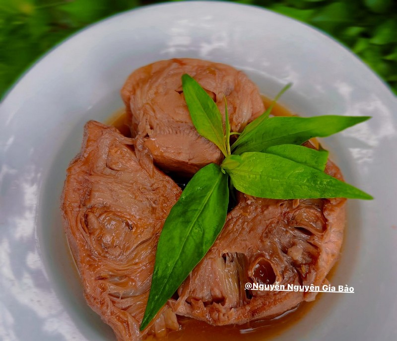 mít kho và nộm mít