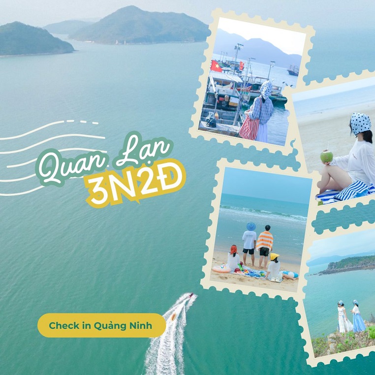 Lịch trình 3N2Đ đến với Quan Lạn hoang sơ và yên bình - "Viên ngọc xanh của biển miền Bắc"