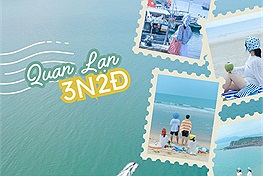 Lịch trình 3N2Đ đến với Quan Lạn hoang sơ và yên bình - "Viên ngọc xanh của biển miền Bắc"