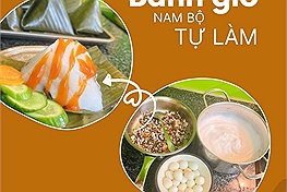 Tự làm bánh giò kiểu Nam Bộ - Món dân dã quen thuộc có cách làm kỳ công không ngờ