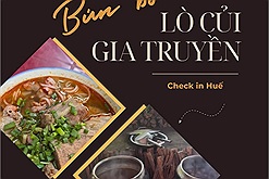 Độc đáo quán bún bò lò củi gia truyền hơn 60 năm tuổi ở Huế