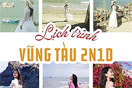 Lịch trình Vũng Tàu 2N1Đ đảm bảo "không bỏ sót góc sống ảo": "Phá đảo tất tần tật" mọi chốn chơi, ăn Vũng Tàu hè này