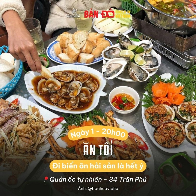 Lịch trình Vũng Tàu 2N1Đ