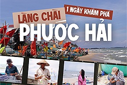 1 ngày đi trải nghiệm làng chài Phước Hải của "mọt phim": Chân phương mà đầy mê hoặc