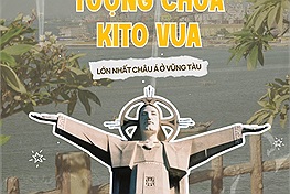 Những điều thú vị về tượng Chúa dang tay lớn nhất châu Á ở Vũng Tàu