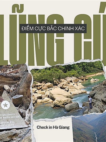 Check in chính xác điểm cực Bắc của Tổ quốc: "Đi bộ băng qua rừng, leo trèo qua những vách đá, bụi cỏ rậm rạp"