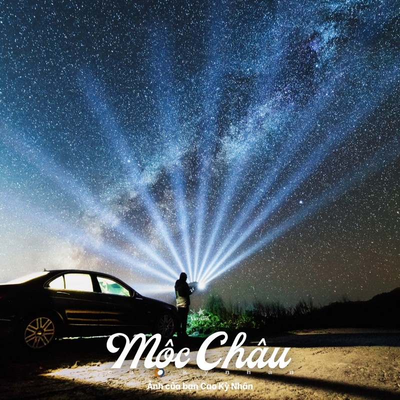 loạt ảnh bầu trời sao ở Việt Nam