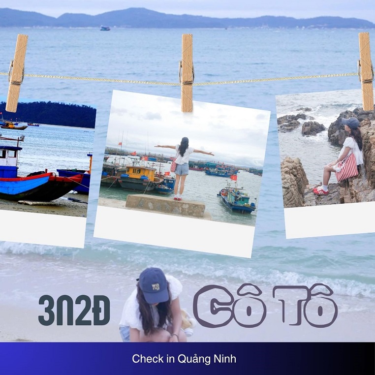 Bạn trẻ gợi ý lịch trình 3N2Đ vi vu Cô Tô: “Đi biển ocean feeling better now”