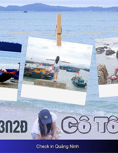 Bạn trẻ gợi ý lịch trình 3N2Đ vi vu Cô Tô: “Đi biển ocean feeling better now”