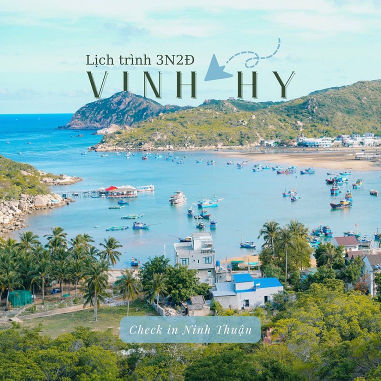 Lịch trình 3N2Đ vi vu vịnh Vĩnh Hy: "Sống chậm giữa thiên nhiên xanh mát, biển, núi, vịnh ôm trọn tầm mắt"